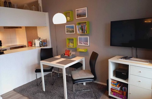 Sierksdorf Apartment | 1 room-Whg., Beach location, panoramic view, WiFi, 33sqm, 8 sqm balcony