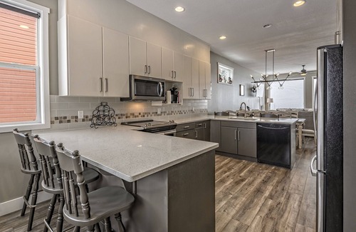 Silver Star Mountain House | 10/10 Location Backs on to Alpine Chair w/BBQ, Hot Tub, Laundry - Pet Friendly!