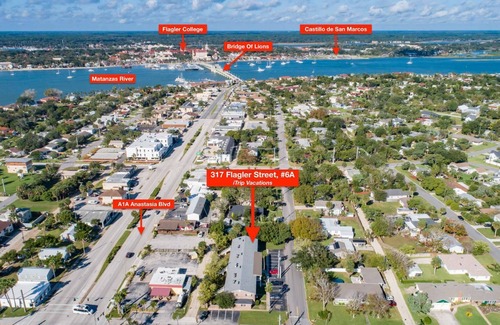St. Augustine Condo | 10% off Aug-Nov 16 4+ nights! INCREDIBLE LOCATION!! Condo - Short walk to Downtown, Restaurants