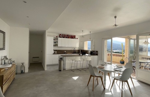 Vico Villa | 10-person villa with private heated pool and sea view