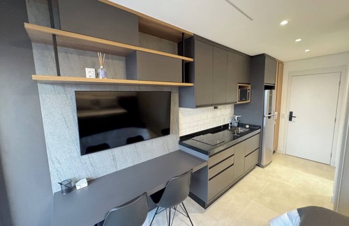 Vila Olimpia Apartment | 100% Vila Olímpia ! Ar Acad TV4k! 10 min Congonhas
