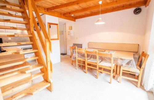 Villarodin-Bourget Apartment | 100m from ski slopes, 1st floor, balcony, parking, tv, ski locker, 54m², La Norma