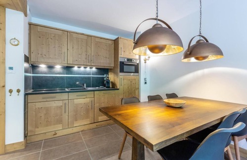 Les Avanchers-Valmorel Apartment | 100m from ski slopes, 2nd floor, balcony, tv, ski locker, 56m², Valmorel