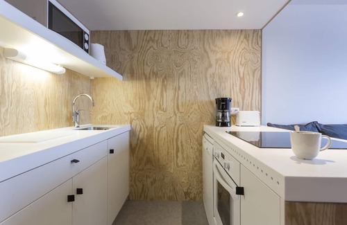 Arc-2000 Apartment | 10m from ski slopes, 4th floor, balcony, tv, ski locker, 61m², Les Arcs