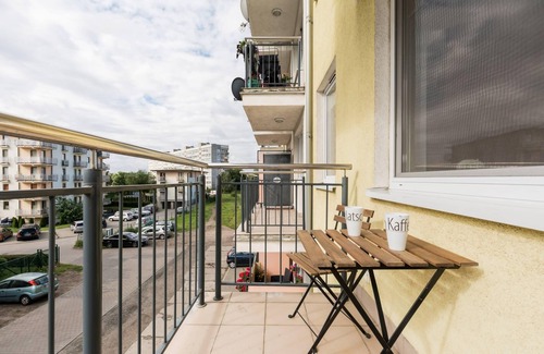 Swinoujscie Apartment | 11 Listopada 3D Świnoujście | Compact Studio with Balcony