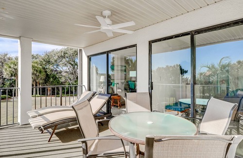 Folly Field Condo | 111 Sea Cloisters - Oceanfront -Pool- Private Stairs to Water
