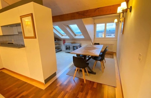Lausanne Apartment | 128 * Penthouse between lake, Ouchy and city center