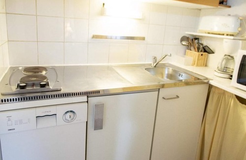 Villarodin-Bourget Apartment | 130m from ski slopes, 4th floor, balcony, parking, tv, ski locker, 35m², La Norma