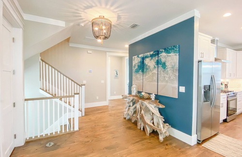 South Island House | 135 Island Escape: 5BR Home w/Pool, Spa, & Dock!