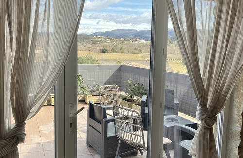 Salavas Apartment | 140 m2 just for you.5-minute walk from the Ardèche river.
