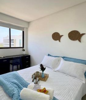 Sao Luis Apartment | (1409) Studio Conforto Urbano com toque de Mar