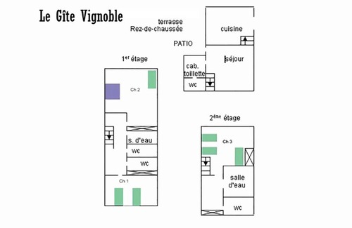 Availles-Limouzine House | 149 m² House ∙ 3 bedrooms ∙ 8 guests