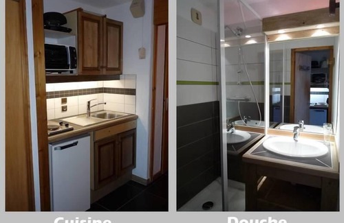 Les Saisies Apartment | 150m from ski slopes, 2nd floor, view panoramic, balcony, tv, ski locker, 22m², Les Saisies