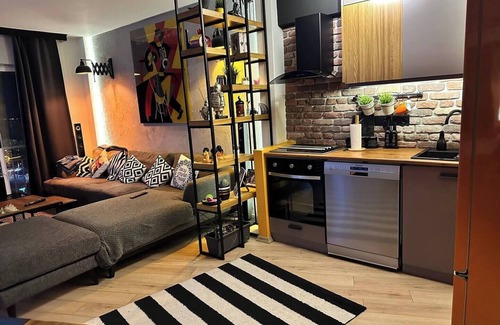 Muratpasa Apartment | 180° Luxury Sea and Mountain View Apartment in Downtown 6 min walk to the beach