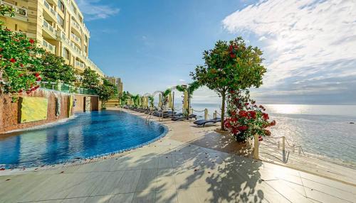 Primorski Apartment | 1BD Ap In La Mer Complex Private Beach And Pool