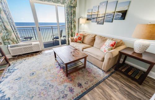 Downtown Myrtle Beach Apartment | 1BR at Sandy Beach Resort, Oceanfront View, Pools!