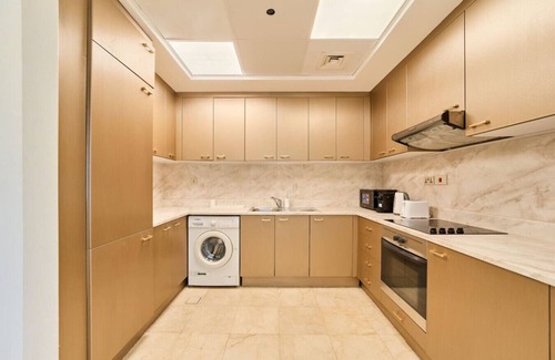 Bur Dubai Apartment | 1BR Sky Gardens | Balcony with Stunning DIFC View