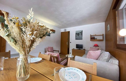 Praz-sur-Arly Apartment | 1st floor, view open, tv, ski locker, 41m², Praz sur Arly