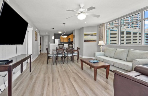Cherry Grove Beach Condo | 1st Rate Views & Amenities - Ritzy Oceanfront Family Resort w/pools, pier restaurant/bar in Ocean Dr