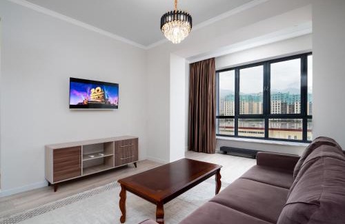 Almaty Apartment | 2-комнатная квартира бизнес-класса в Seven Hills с видом на горы