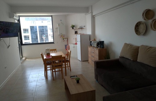 Mamaia-Sat Apartment | 2 Appartments , next to each other, on the beach, splendid view, max 10 persons