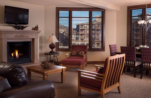 Park City Cabin | 2 Bd 3 BA Ski/Ski Out at Hilton Sunrise Lodge Hotel in Canyons Village Park