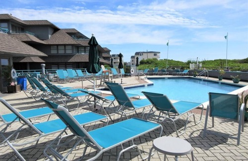 Beach Haven Condo | 2 bedroom 2 bath ocean front condo with pool in Ship Bottom first floor unit