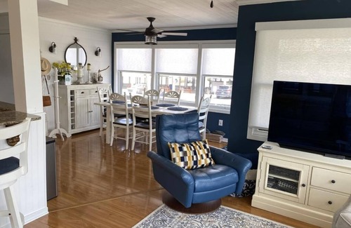 Beach Haven Condo | 2 bedroom 2 bath ocean front condo with pool in Ship Bottom first floor unit
