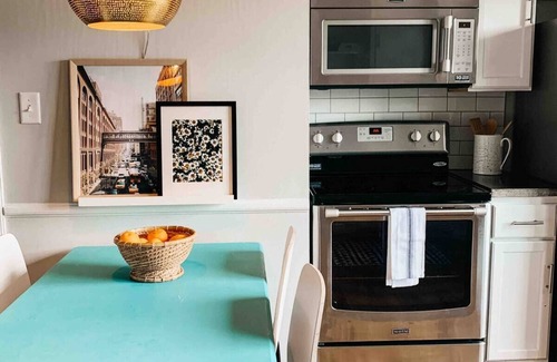 Evansville Apartment | 2-bedroom apartment in delightful Evansville with AC & Modern Amenities