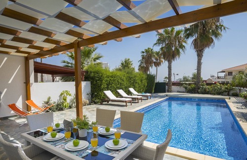 Protaras Villa | 2 Bedroom Bungalow in the Heart of Protaras