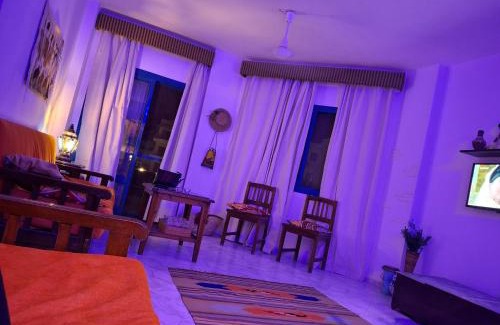 Ras Sudar Ski Chalet | 2 bedroom challet with private garden at Riviera beach resort Ras Sudr,Families only