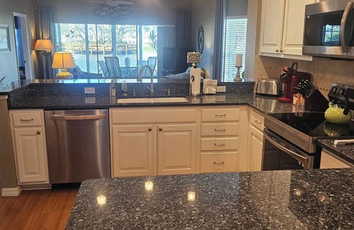 Osprey Village Condo | 2 Bedroom Ground Floor Condo in Osprey - lots of light & beautiful water view!
