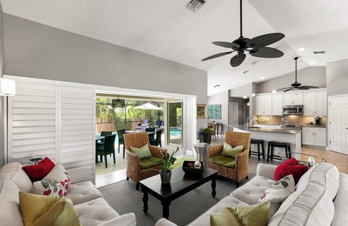 Marco Island House | 2 BLOCK Walk To Beach, Fantastic Poolside SW Exposure, 5 Star Designer Home