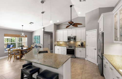 Marco Island House | 2 BLOCK Walk To Beach, Fantastic Poolside SW Exposure, 5 Star Designer Home