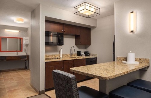 Biggs Field Apartment | 2 Connecting Suites at a Hotel
