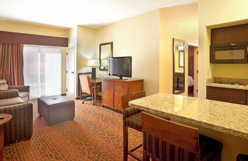 Biggs Field Apartment | 2 Connecting Suites at a Hotel
