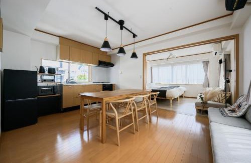 Asakusabashi Apartment | 2 Floors for Rent,Max 11 People,Straight to Tokyo Shinjuku, Akihabara, Ueno, Asakusa,4 Min Walk to Asakusabashi Station,Spacious 96m2 plus Roof Balcony