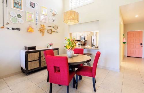 Palm Desert Condo | 2 Guest Rooms on Tee Box #2 Palm Valley CC Includes Tennis & Athletic Membership