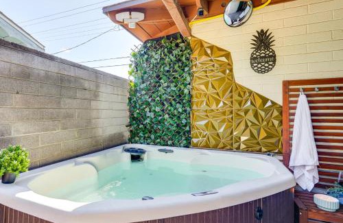 Tempe Apartment | 2 Mi to ASU Studio with Private Hot Tub in Tempe