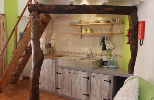 Alcobaca House | 2-person studio with Portuguese accents.