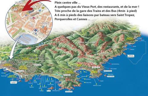 Saint-Raphael Apartment | 2 Pièces Liberté Plein Centre
