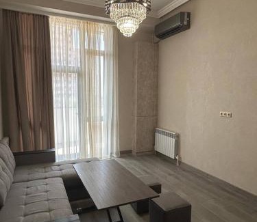 Yerevan Apartment | 2 room apartment in Yerevan, Armenia, in a new building on Paruyr Sevak Street, 55 sq m high ceilings