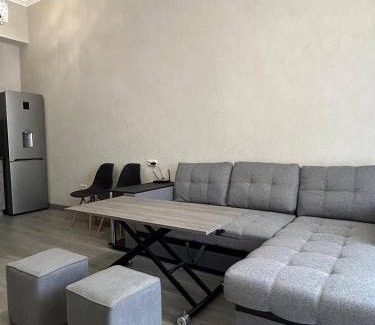 Yerevan Apartment | 2 room apartment in Yerevan, Armenia, in a new building on Paruyr Sevak Street, 55 sq m high ceilings