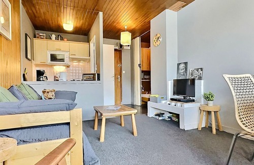 Le Lavachet Apartment | 2 rooms, 4 pers, close to slopes/shops, balcony, pets allowed