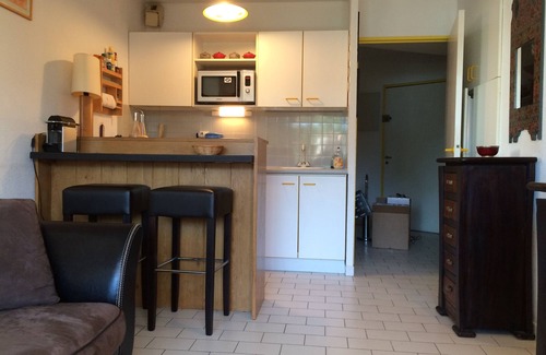 La Grande-Motte Apartment | 2 ROOMS+CABIN- SWIMMING POOL- TERRACE SOUTH- NICE VIEW ON THE LAKE, WIFI, NEAR GOLF COURSE