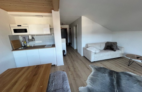 Steibis Apartment | 2-Zimmer-Apart.Kuschelnest in Steibis mit BergblicknInkl Oberstaufen Plus Karte