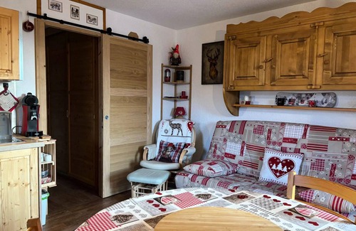 Montchavin Apartment | 2 Zimmer für 5 Personen