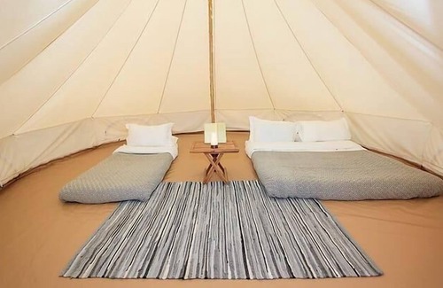 Llanfaethlu Cabin | 20 'Vega' Bell Tent Glamping Anglesey