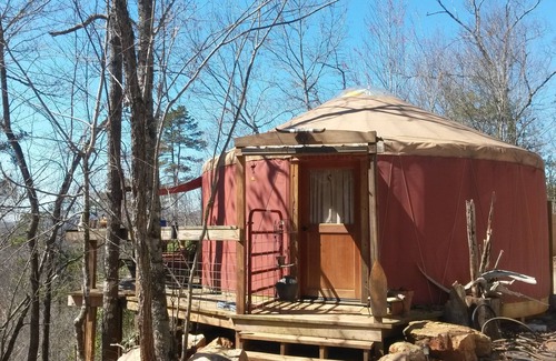 Marble Cottage | 20' Yurt with views , Like a hotel room in the mountains