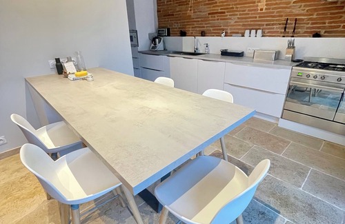 Guilhemery House | 200m2 house with wood-burning stove and swimming pool in downtown Toulouse